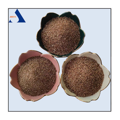 1-3mm/2-4mm 20-40mesh 40-60mesh 中国からの黄金の剥皮されたヴァルミキュライト