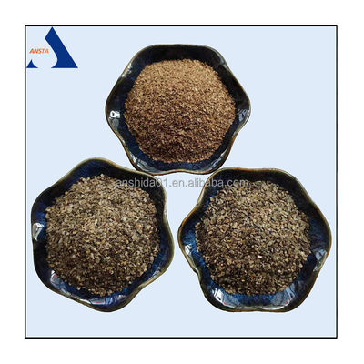 黄金色 原材料 ヴァルミキュライト フラックス アスベストフリー 0.3-1mm/1.5-2.5mm/1-3mm/2-4mm サイズ