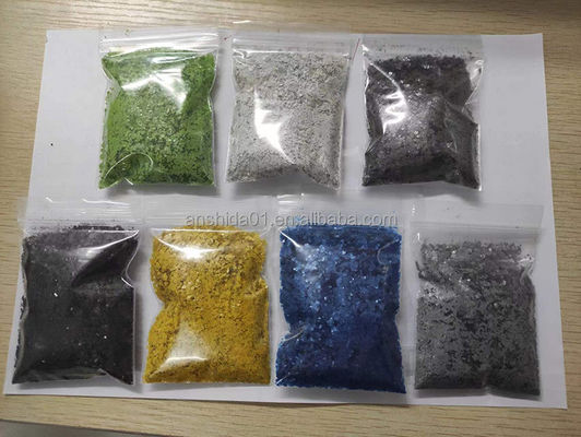 工場供給 エポキシ床用 1-3mm 染色したミカフラーク 25KG/バッグ