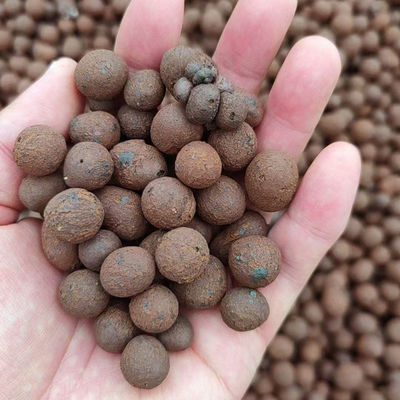 水栽培 LECAは,ガーデニング用の軽量茶色のボールを作りました