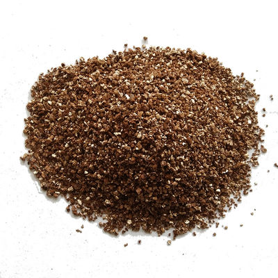 黄金型脱皮バルミキュライト 40-60 メッシュ 1-3mm 2-4mm 3-6mm 4-8mm 価格で花のために